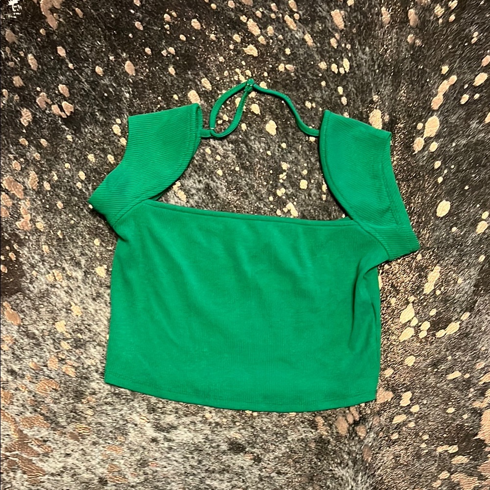 Green Women's Top